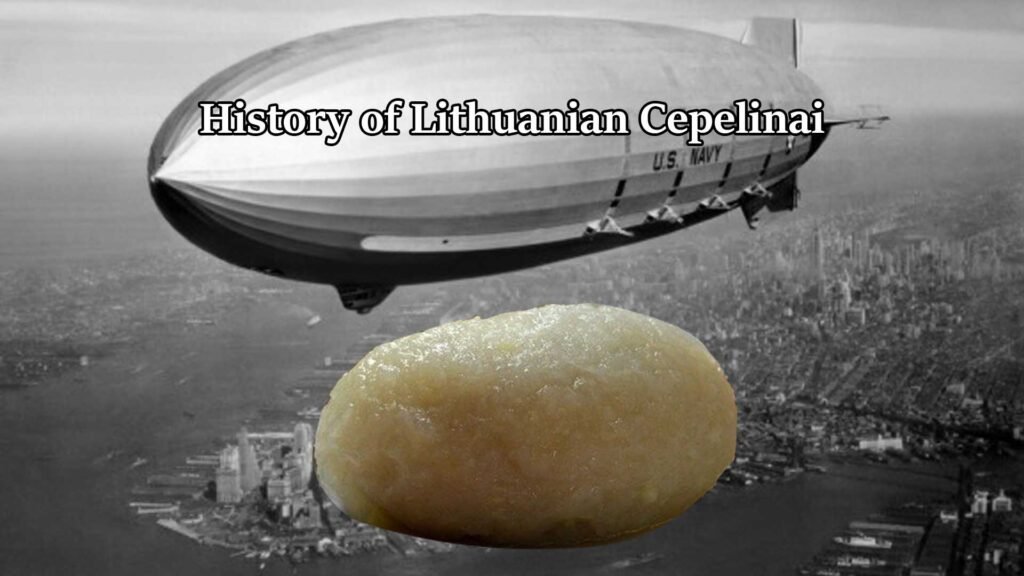 history of Lithunian cepelinai